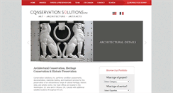 Desktop Screenshot of conservationsolutionsinc.com